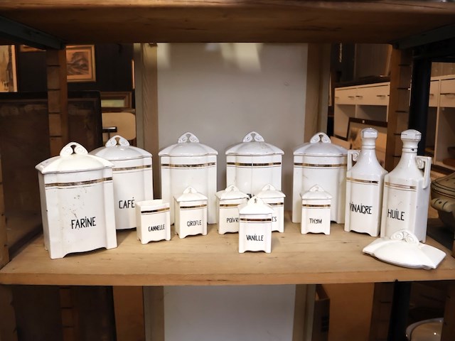 Partij voorraadpotten - afbeelding 1 van  4