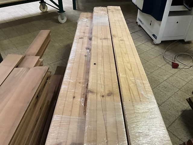 Partij vuren tand en groef (totaal 25 m2) - afbeelding 2 van  7