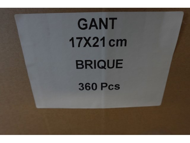Partij washandjes brique - afbeelding 3 van  3