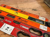 Partij waterplassen en hoekmeters - afbeelding 1 van  1