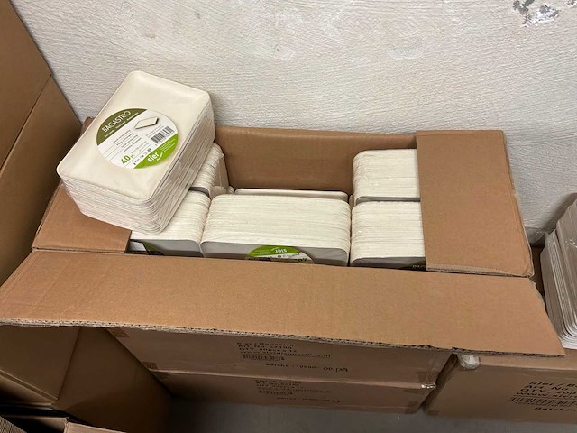 Partij wegwerp borden, bestek,… - afbeelding 6 van  21