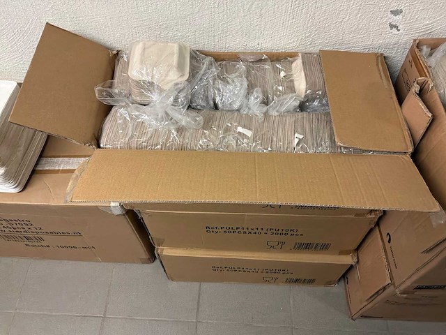 Partij wegwerp borden, bestek,… - afbeelding 8 van  21