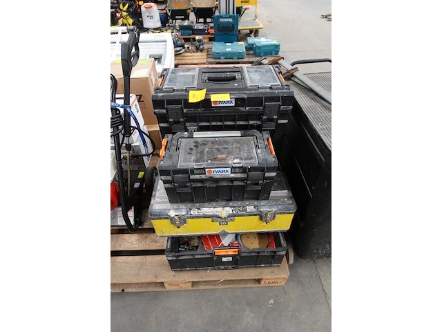 Partij werkkoffer + inhoud - afbeelding 1 van  7