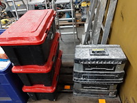 Partij werkkoffers + materiaal - afbeelding 1 van  5