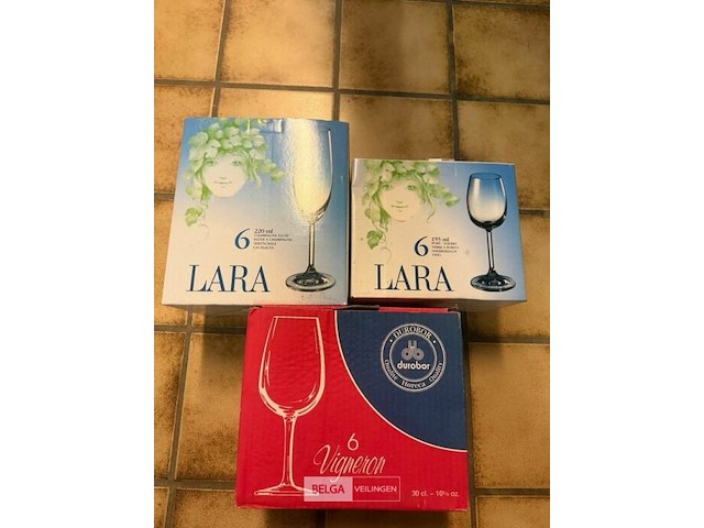 Partij wijn- + champagneglazen - afbeelding 2 van  5