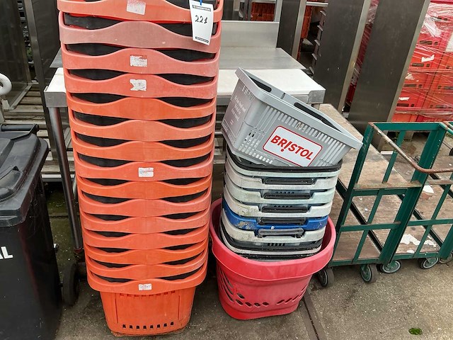 Partij winkelmandjes (25x) - afbeelding 1 van  2
