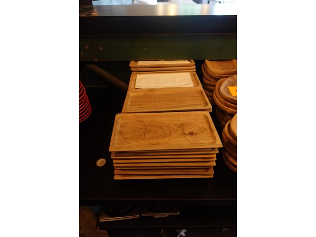 Partij wood & food serveeerplanken - afbeelding 4 van  5
