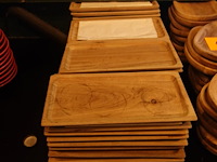 Partij wood & food serveeerplanken - afbeelding 4 van  5