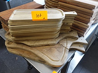 Partij wood & food serveeerplanken - afbeelding 2 van  8