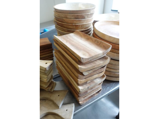 Partij wood & food serveeerplanken - afbeelding 3 van  8