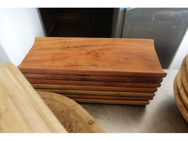 Partij wood & food serveeerplanken - afbeelding 8 van  8