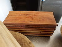 Partij wood & food serveeerplanken - afbeelding 8 van  8