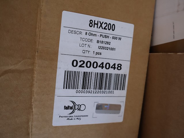 Partij woofer (x3) - afbeelding 5 van  7