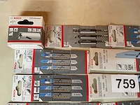 Partij zaagbladen en boren - afbeelding 2 van  9