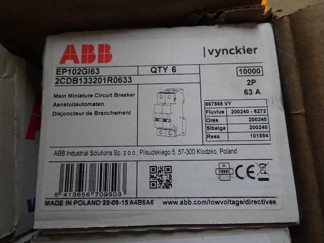 Partij zekeringen abb - afbeelding 3 van  3