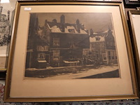 Partij zwart wit prenten (x5) - afbeelding 2 van  5