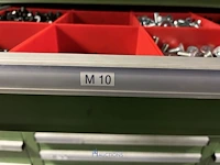 Partij zwarte inbusbouten, moeren en montagebeslag - afbeelding 150 van  212