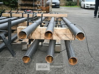 Partij zwarte stalen buizen - afbeelding 2 van  10