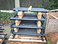 Partij zwarte stalen buizen - afbeelding 3 van  10