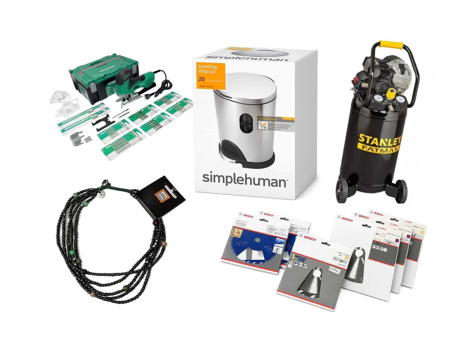 Partijhandel, gereedschap, verlichting, huis en tuin