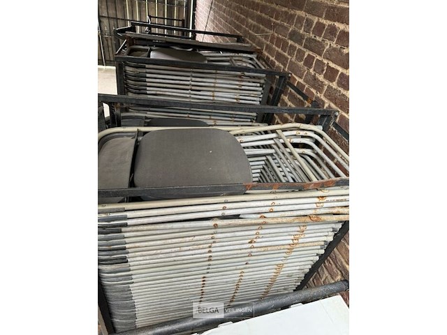 Partystoelen op kar (±200 st) - afbeelding 6 van  8