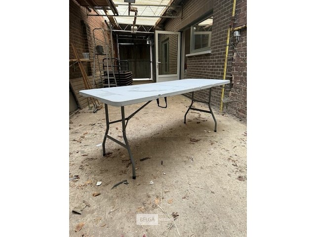 Partytafels op kar (±20 st) - afbeelding 1 van  5