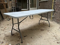 Partytafels op kar (±20 st)