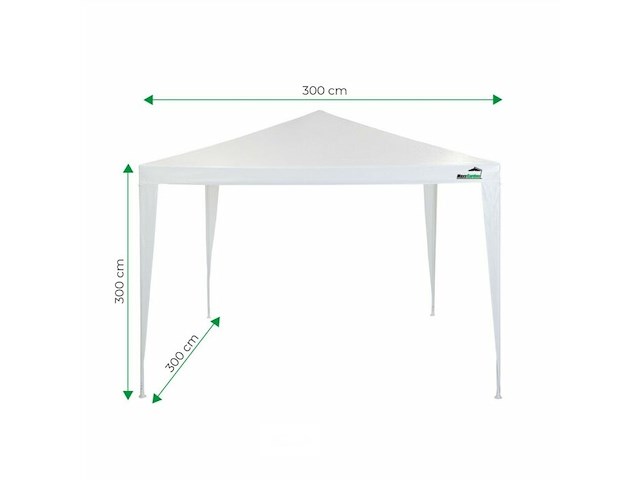 Partytent 3 x 3 - wit - afbeelding 2 van  3