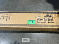 Partytent 3 x 3 - wit - afbeelding 3 van  3