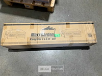 Partytent 3 x 6 m - wit - met zijwanden - afbeelding 4 van  4