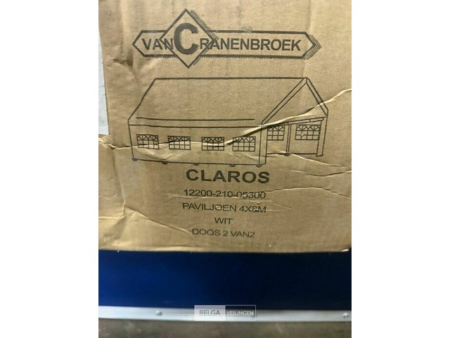 Partytent claros - afbeelding 1 van  2