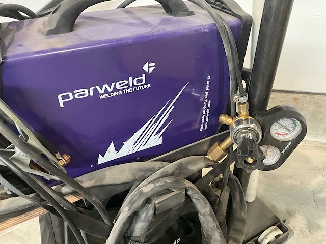 Parweld tig-lasmachine ac/dc - complete set - afbeelding 3 van  5