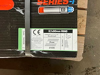 Paslode 3,1x90mm ring schietnagels (8x doos) - afbeelding 2 van  3