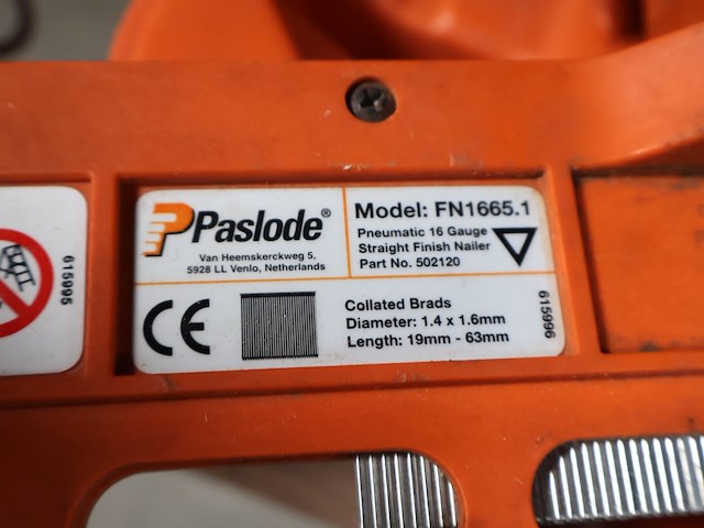 Paslode pneumatische schieter - afbeelding 3 van  4