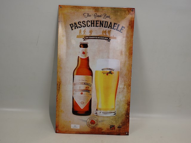 Passchendaele emaille bord - afbeelding 1 van  5