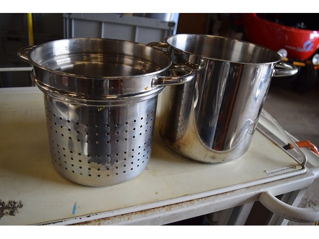 Pasta kookpot zonder deksel ca. 6l - afbeelding 1 van  3