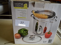 Pasta kookpot zonder deksel ca. 6l - afbeelding 3 van  3