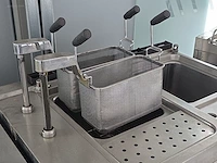 Pastakooker 2 kuipen op gas met automatische... - afbeelding 2 van  7