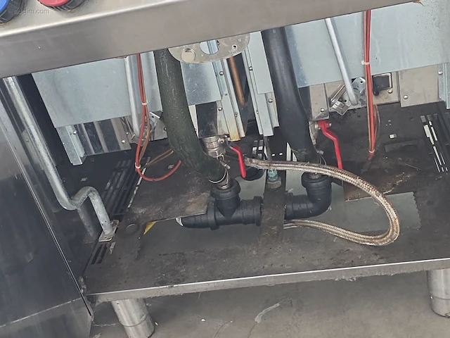 Pastakooker 2 kuipen op gas met automatische... - afbeelding 6 van  7
