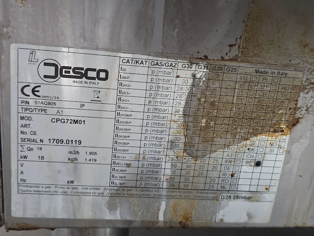 Pastakooker 2 kuipen op gas met automatische... - afbeelding 7 van  7