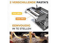 Pastamachine rvs (5x) - afbeelding 2 van  4