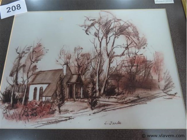 Pasteltekening - afbeelding 2 van  3