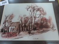 Pasteltekening - afbeelding 2 van  3