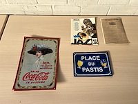 Pastis en coca cola plaat - afbeelding 1 van  3