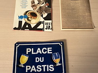 Pastis en coca cola plaat - afbeelding 3 van  3