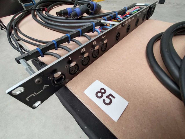 Patchpanel - 2x - audio - afbeelding 2 van  5