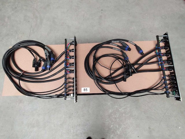 Patchpanel - 2x - audio - afbeelding 1 van  5