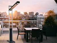 Patio heater electrisch - afbeelding 1 van  2