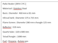 Patio heater - afbeelding 2 van  2