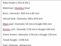 Patio heater - afbeelding 2 van  2